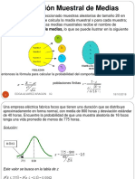 Distribución de Medias