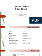 Laporan Kasus Krisis Tiroid