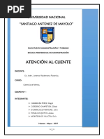 Grencia de Ventas Atencion Al Cliente