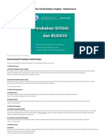 Bentuk Dan Dampak Perubahan Sosial Budaya Lengkap - Eduspensa - Id PDF