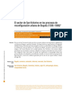 El Sector de San Victorino en Los Procesos de Reconfiguración Urbana de Bogotá (1598-1998)