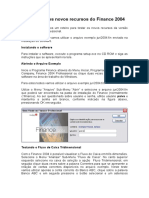 TestDrive - Novos Recursos Do Finance 2004