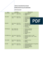 1.2.4.1 Jadwal Dan Jenis Pelayanan Rawat Jalan Dan Layanan 24 Jam