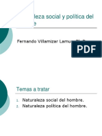 1. Naturaleza social y pol+¡tica del hombre