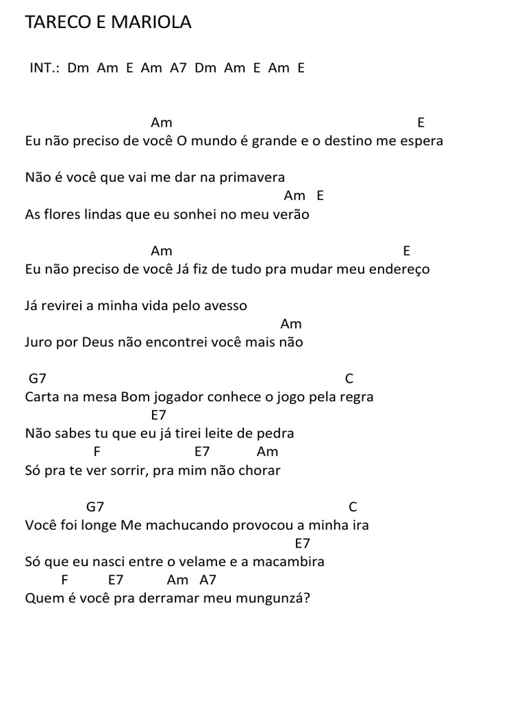 3 Tareco e Mariola | PDF