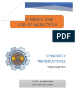 Termometros Trabajo