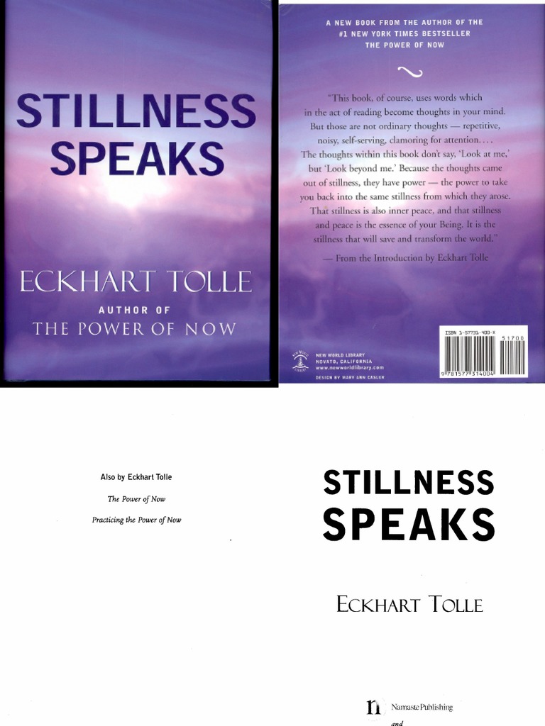 Eckhart Tolle STILLNESS SPEAKS PDF | PDF