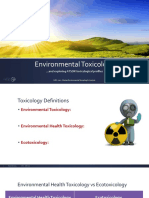 8 Environmental Toxicology ATSDR Tox Profiles