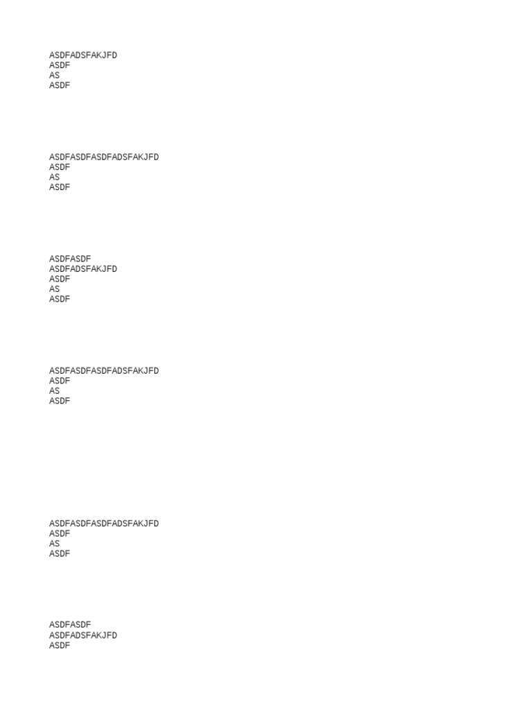 Asdfadsfakjfd Asdf AS Asdf | PDF