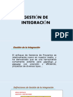 Gestion de La Integracion 