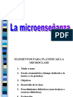 LA MICROENSEÑANZA