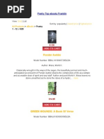 Download Top Poetry eBooks 1Ponder Awhile by MohitKMisra on Franklin by Mohit Misra SN39114400 doc pdf