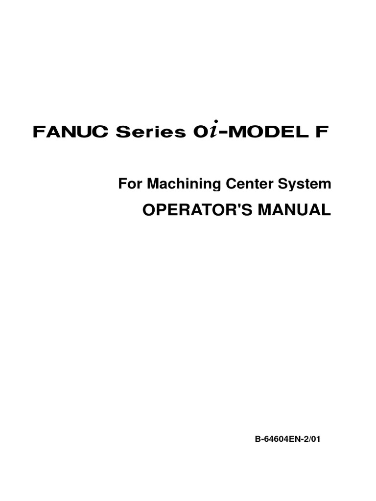 FANUC Oi Series Parameter Manual | PDF | Parameter (Computer