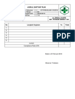 Format Daftar Tilik New