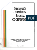 Estadisticas Cochabamba PDF