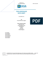Trent XWB Type Certification