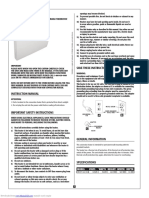 Save These Instructions For Future Use.: Model Volts Watts Height Width Depth