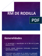 RM rodilla evalua estructuras