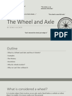 The Wheel and Axle: by Denis Kucher