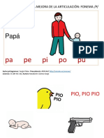 Actividades Mejora Fonema P