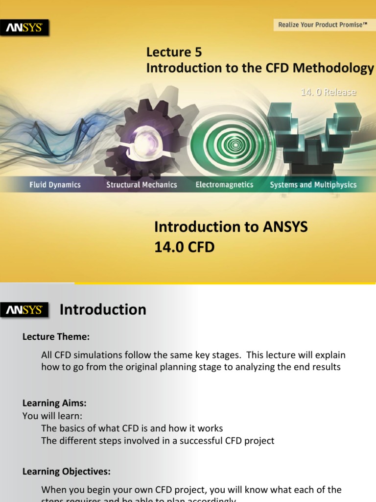 Introduction To The CFD Methodology | PDF | Computational Fluid ...
