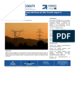 Cogiti - Diseño e Inspección de Líneas Eléctricas de Alta Tensión Según El Reglamento R.D. 223 - 2008