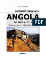 Relatório Desenvolvimento Humano Em Angola 2002 2017 Nuno Álvaro