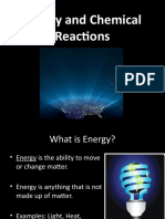 Chapter 2.4 Energy and Chemical Reactions