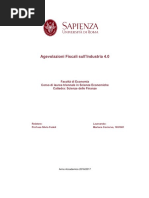 Agevolazioni Fiscali Sull'Industria 4.0