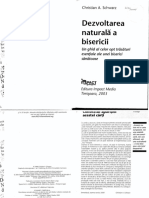 Schwarz - Dezvoltarea Naturala A Bisercii PDF