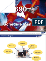 SAP Schedule Manager