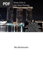 Stress Echocardiography for Valvular Heart Disease