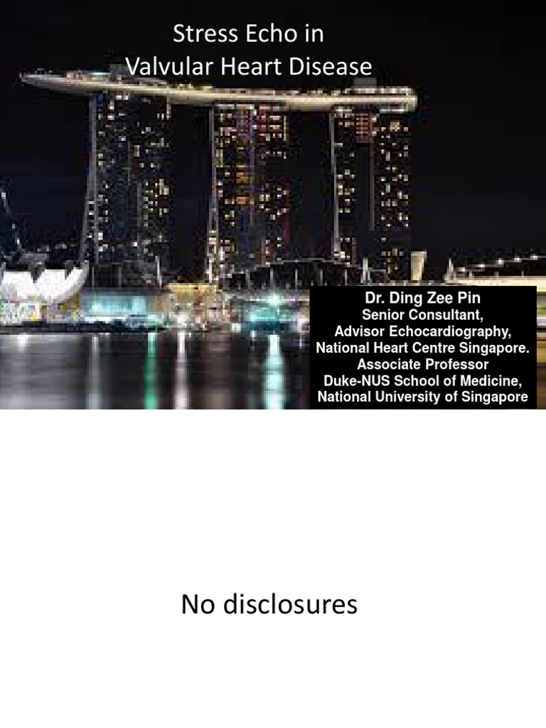 Stress Echocardiography For Valvular Heart Disease | PDF | Heart ...