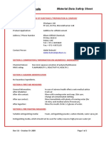 Material Data Safety Sheet: Abdel - Belmahi@elkem - No