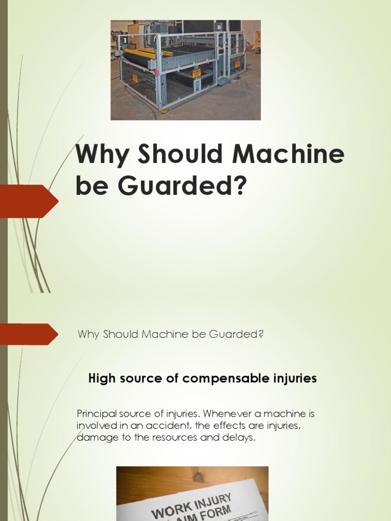 Why Should Machine Be Guarded? PDF