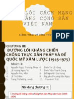 CHƯƠNG III: ĐƯỜNG LỐI KHÁNG CHIẾN CHỐNG THỰC DÂN PHÁP VÀ ĐẾ QUỐC MỸ XÂM LƯỢC (1945-1975)