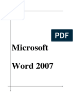 Word 2007