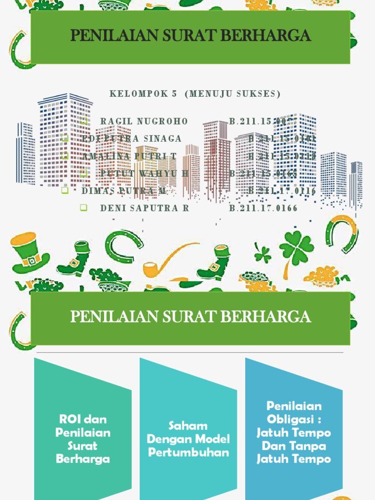 Penilaian Surat Berharga