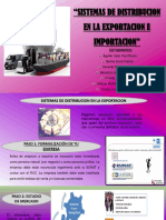 Sistemas de Distribucion en La Exportacion e Importacion