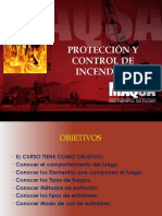 Protección y Control de Incendios Ppt Samuel