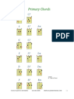 Primary Guitar Chords Handout