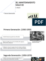 Evolución Del Mantenimiento Durante El Siglo Xx