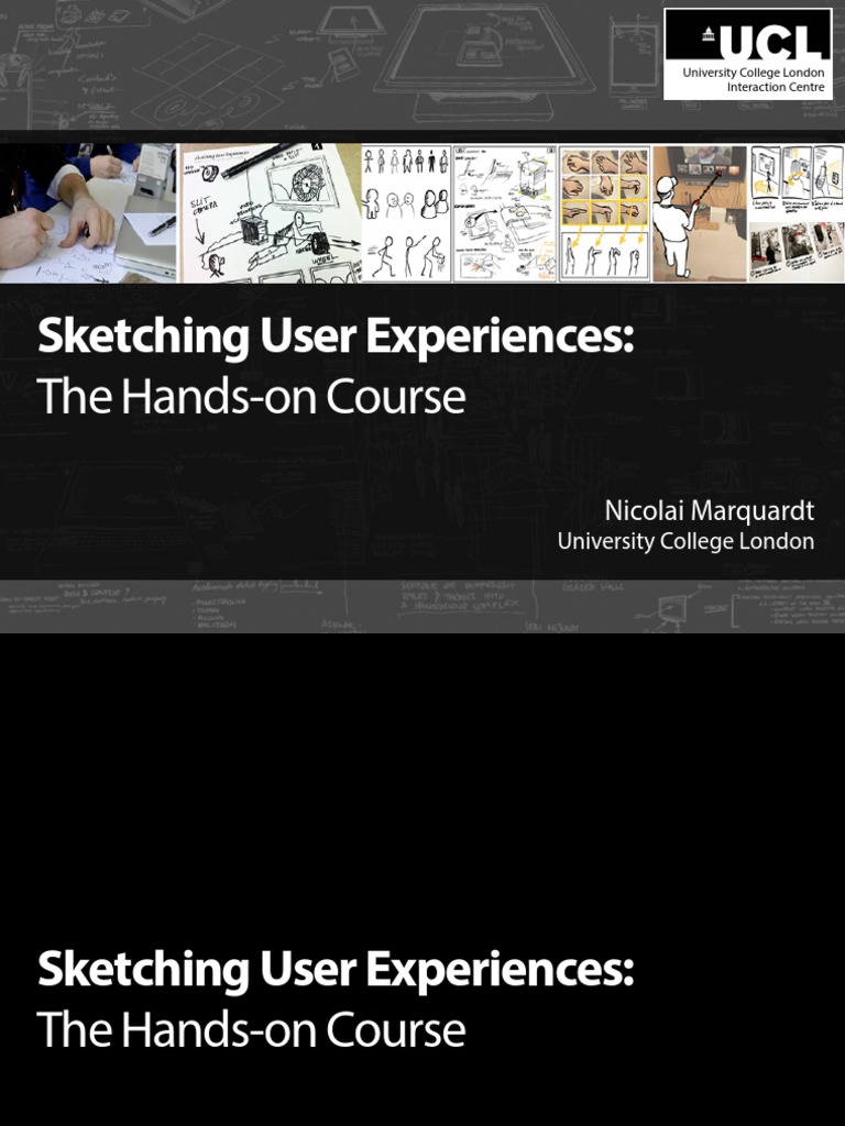 Day 4 Sketching User Experiences PDF PDF Drawing Computing