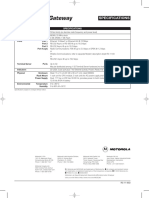 Moscad Ip Gateway Specsheet