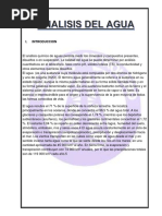 Agua Analisis
