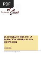 Informe Fundación Sáhara Occidental