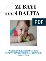 Gizi Bayi Dan Balita