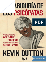 La Sabiduria de Los Psicopatas - Kevin Dutton