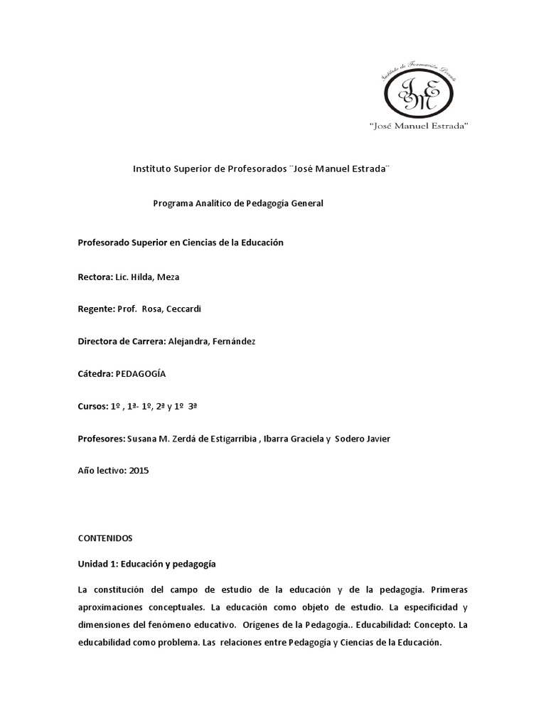 1 Pedagogia PDF | PDF | Science | Pedagogía