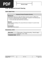 SAP Manual Clearing Transaction Guide | PDF | Invoice | Payments